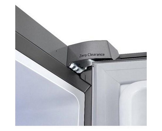 Réfrigérateur trois portes avec porte à deux battants de 36 po, 23,7 Pi cu.. avec distributeur d'eau et de glaçons LG - LF24WZP62S