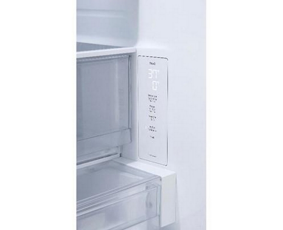 Réfrigérateur trois portes avec porte à deux battants de 36 po, 23,7 Pi cu.. avec distributeur d'eau et de glaçons LG - LF24WZP62S