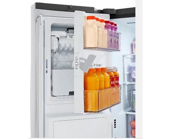 Réfrigérateur trois portes avec porte à deux battants de 36 po, 30,7 Pi cu.. avec distributeur d'eau et de glaçons LG - LF31WSH63S