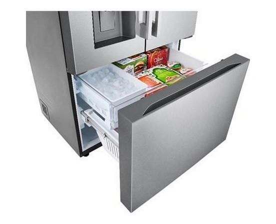 Réfrigérateur trois portes avec porte à deux battants de 36 po, 30,7 Pi cu.. avec distributeur d'eau et de glaçons LG - LF31WSH63S