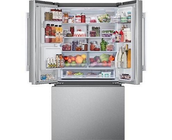 Réfrigérateur trois portes avec porte à deux battants de 36 po, 30,7 Pi cu.. avec distributeur d'eau et de glaçons LG - LF31WSH63S