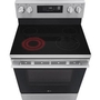 Cuisinière autoportante électrique de 30 po avec Wi-Fi LG - LREN6321VE