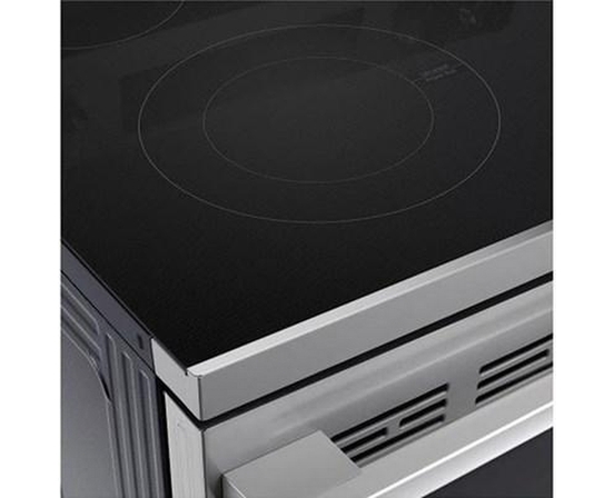 Cuisinière autoportante électrique de 30 po avec Wi-Fi LG - LREN6321VE