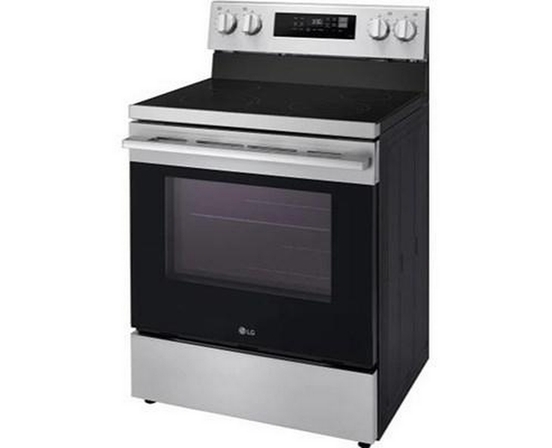 Cuisinière autoportante électrique de 30 po avec Wi-Fi LG - LREN6321VE