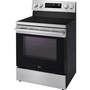 Cuisinière autoportante électrique de 30 po avec Wi-Fi LG - LREN6321VE