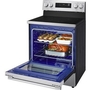 Cuisinière autoportante électrique de 30 po avec Wi-Fi LG - LREN6321VE