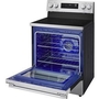 Cuisinière autoportante électrique de 30 po avec Wi-Fi LG - LREN6321VE