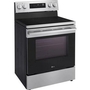 Cuisinière autoportante électrique de 30 po avec Wi-Fi LG - LREN6321VE