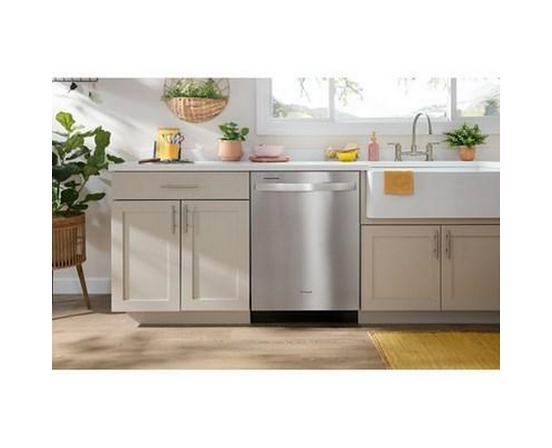 Lave-vaisselle avec panier Spin&Load et lavage intelligent IA Whirlpool - WDT745SASZ