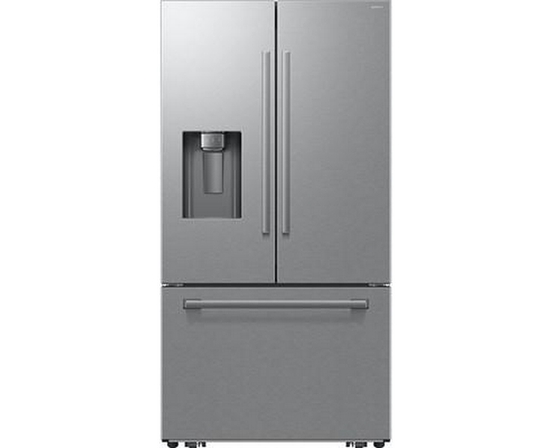 Réfrigérateur trois portes avec porte à deux battants avec distributeur d'eau et de glaçons Samsung - RF70H25HERAA