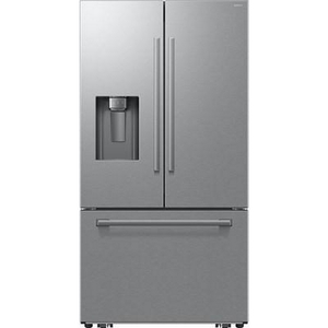Réfrigérateur trois portes avec porte à deux battants avec distributeur d'eau et de glaçons Samsung - RF70H25HERAA