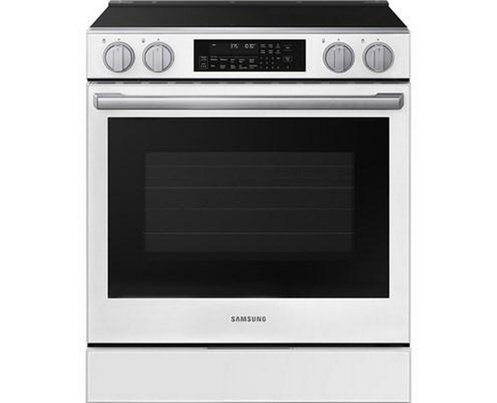 Cuisinière encastrable électrique de 30 po avec Wi-Fi Samsung - NSE90H63SWAC