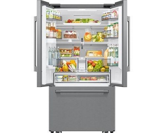 Réfrigérateur Bespoke AI à 3 portes de type français de 30 pi³ Samsung - RF70H30KERAA
