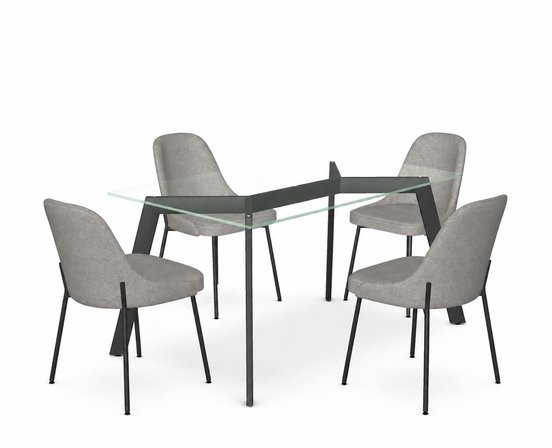 Mobilier de salle à manger 5 MCX de Amisco ***LIQUIDATION***