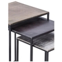Tables gigognes Threefold de Renwil