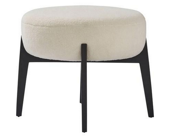 Pouf Micha en tissu de Renwil