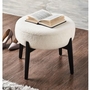Pouf Micha en tissu de Renwil