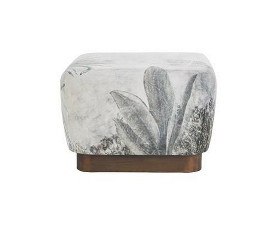 Pouf Tangle en tissu de Renwil