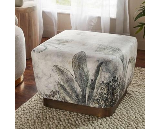 Pouf Tangle en tissu de Renwil