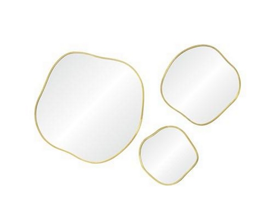 Miroir mural Nucleus de Renwil
