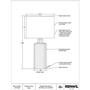 Lampe sur table Roza de Renwil