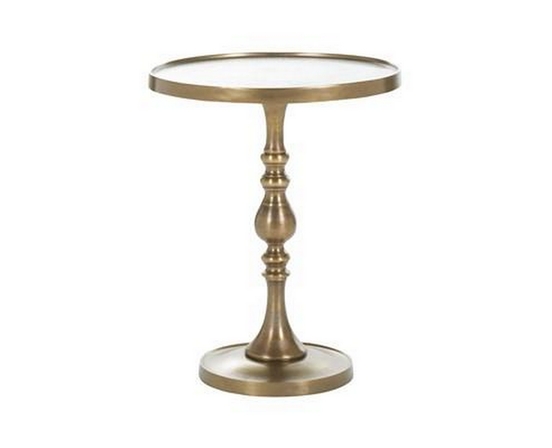 Table d'appoint Romina Brass de Renwil