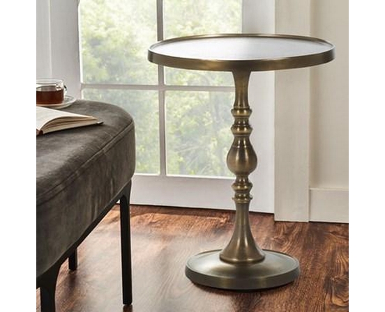 Table d'appoint Romina Brass de Renwil