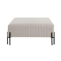 Pouf Fitzroy en tissu de Renwil