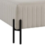 Pouf Fitzroy en tissu de Renwil
