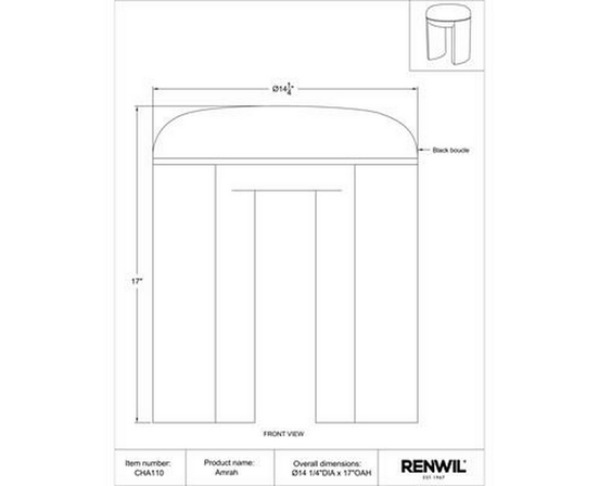 Décor pour la maison Tabourets de Renwil