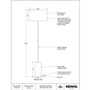 Lampe sur pied Lozica de Renwil