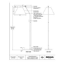 Lampe sur pied Claire de Renwil