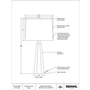 Lampe sur table Rima de Renwil