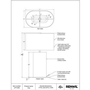 Lampe sur table Irisa de Renwil