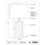 Lampe sur table Lina de Renwil