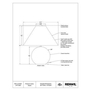 Lampe sur table Assen de Renwil