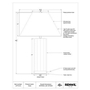 Lampe sur table Veda de Renwil
