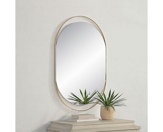Miroir mural Ecru de Renwil