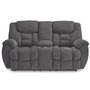 Causeuse inclinable en tissu