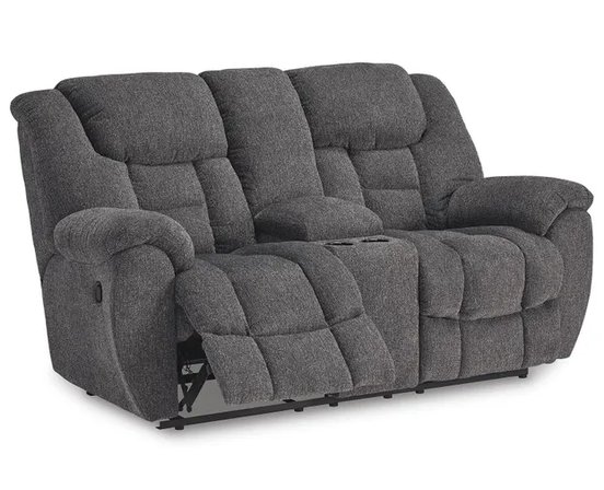 Causeuse inclinable en tissu