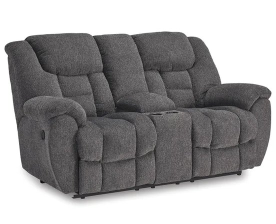 Causeuse inclinable en tissu