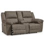 Causeuse inclinable en tissu
