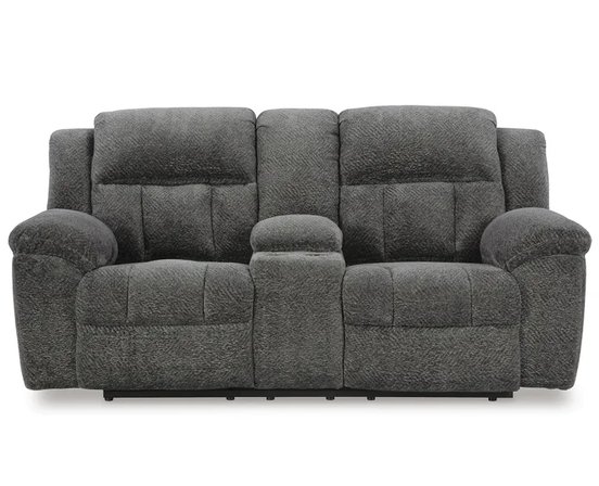 Causeuse inclinable en tissu