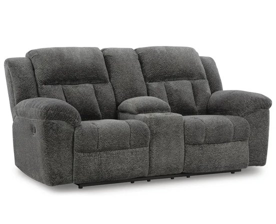 Causeuse inclinable en tissu