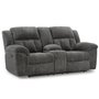 Causeuse inclinable en tissu