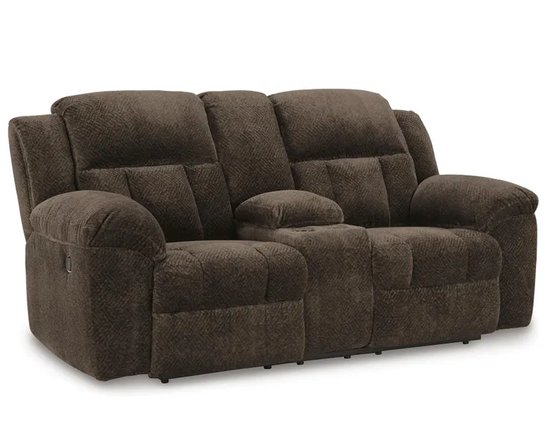 Causeuse inclinable en tissu