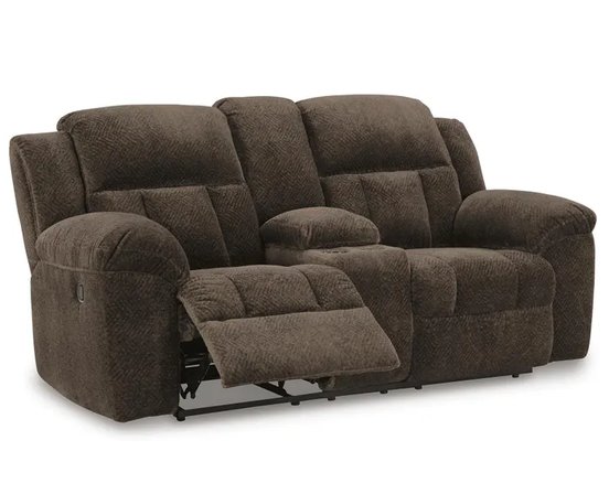 Causeuse inclinable en tissu