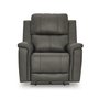 Fauteuil inclinable en cuir combo