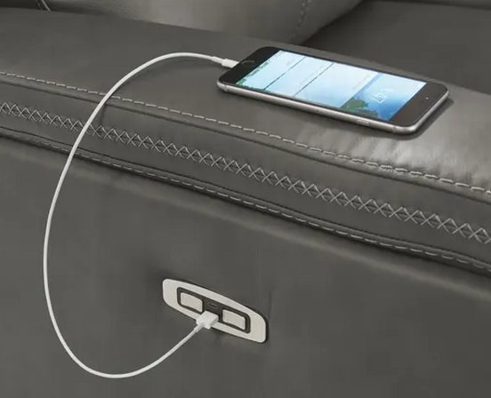 Fauteuil inclinable en cuir combo