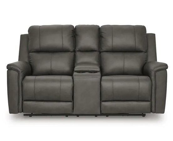 Causeuse inclinable en cuir combo